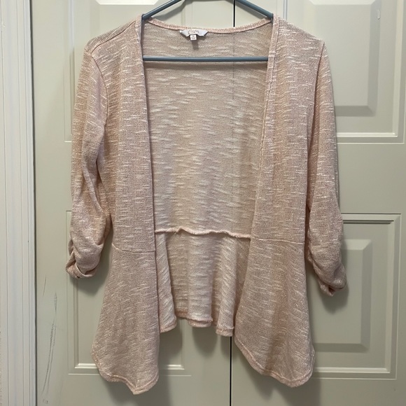 Candie's Sweaters - Candies light pink cover up